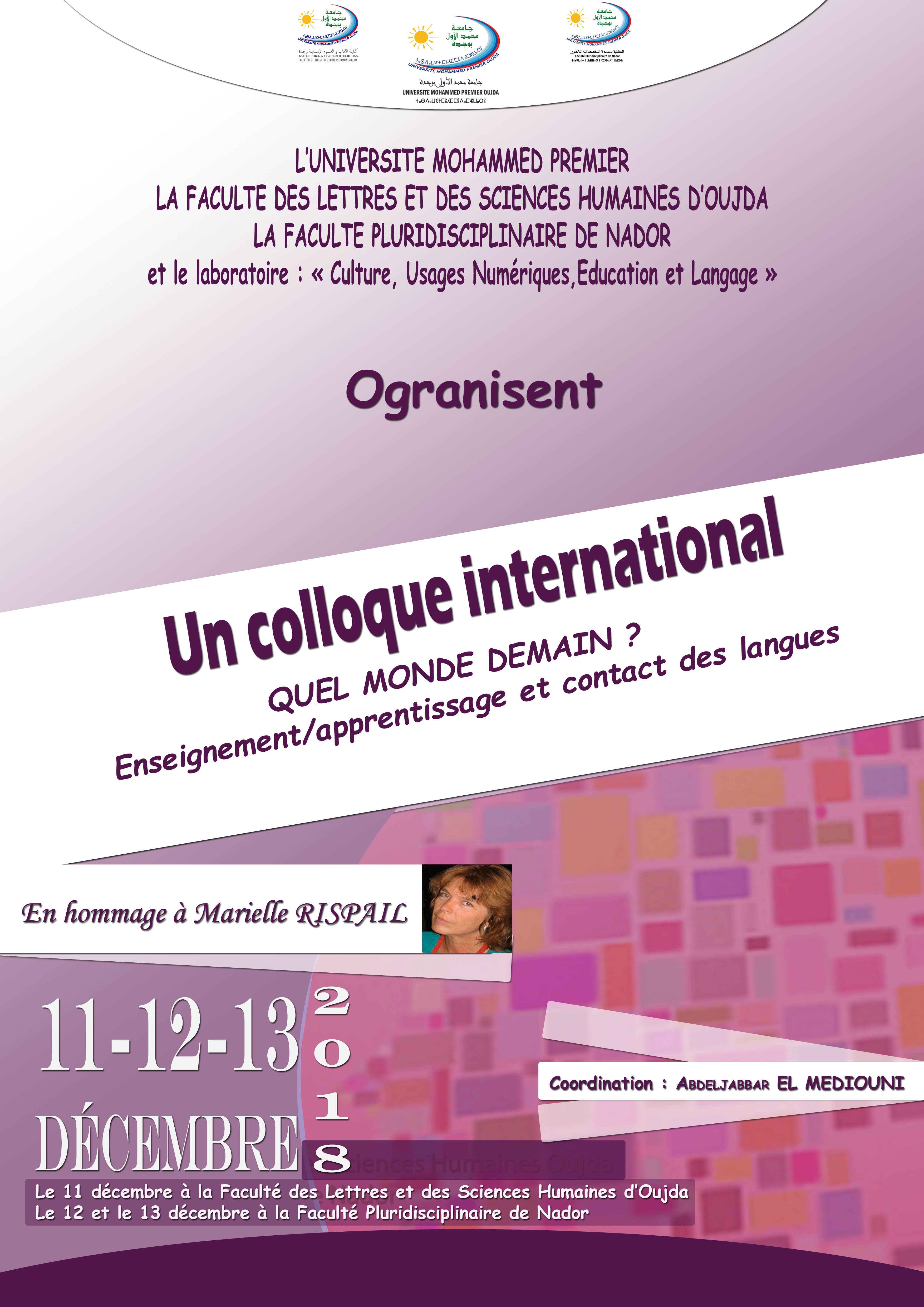 INTERNATIONAL CONFERENCE  « TEACHING-LEARNING AND LANGUAGE PLANNING »